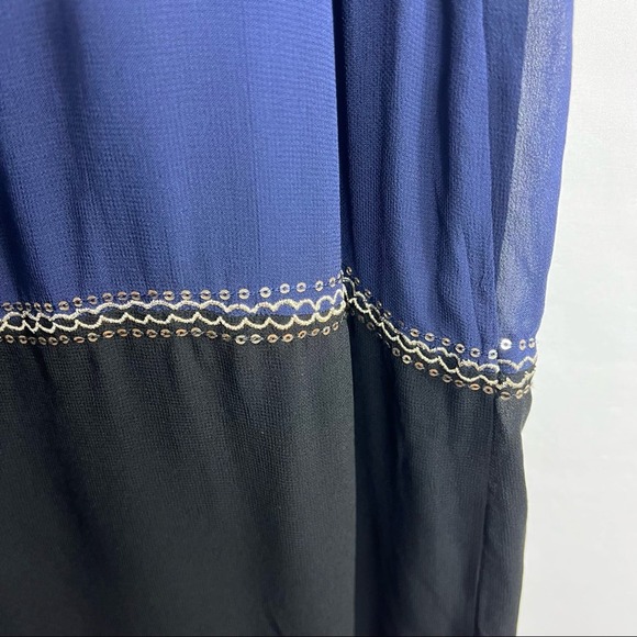 ANTHROPOLOGIE Allaire Embroidered Slip Dress Sequined NWT in XXSP - Picture 6 of 9